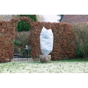 Winterafdekhoes met koord 50 g/m2 wit 50 x 100 cm